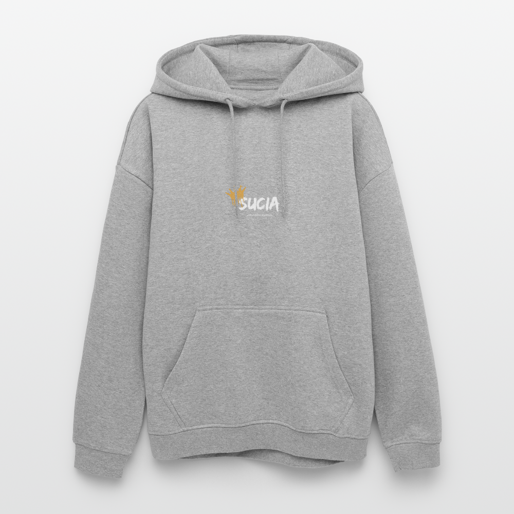 Oversized Unisex Hoodie - heather grey