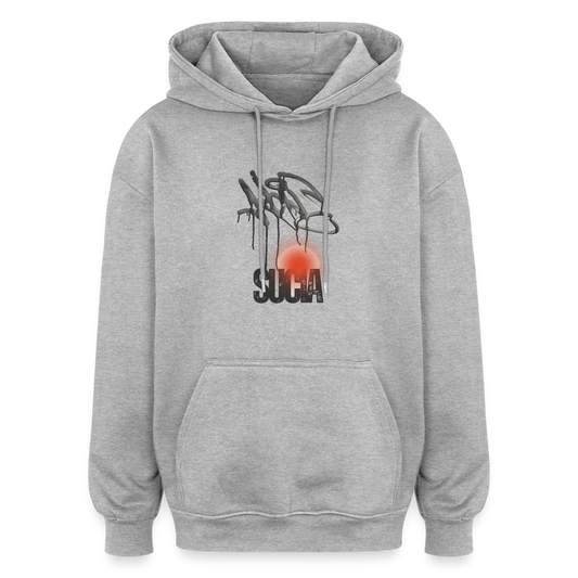 Oversized Unisex Hoodie - heather grey