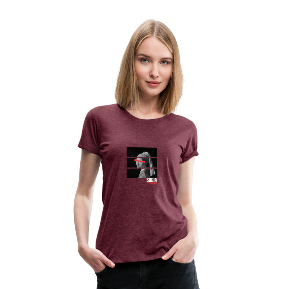 Women’s Premium T-Shirt - heather burgundy