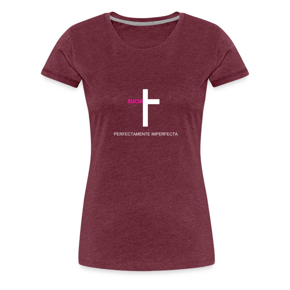 Women’s Premium T-Shirt - heather burgundy