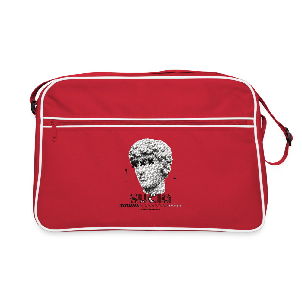 Retro Bag - red/white