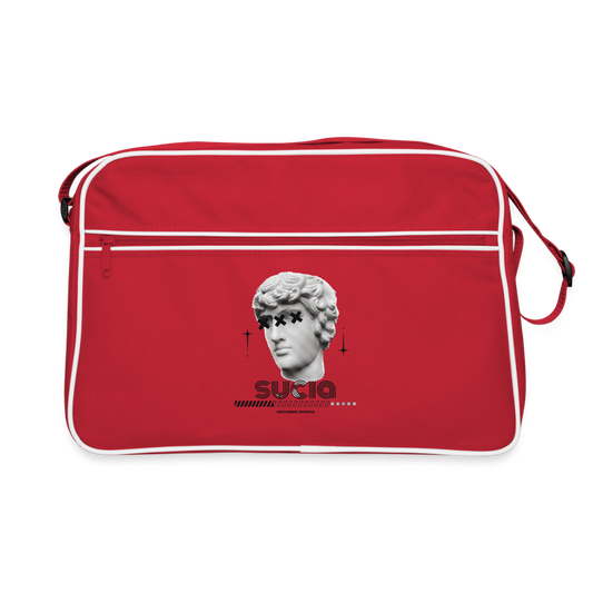 Retro Bag - red/white