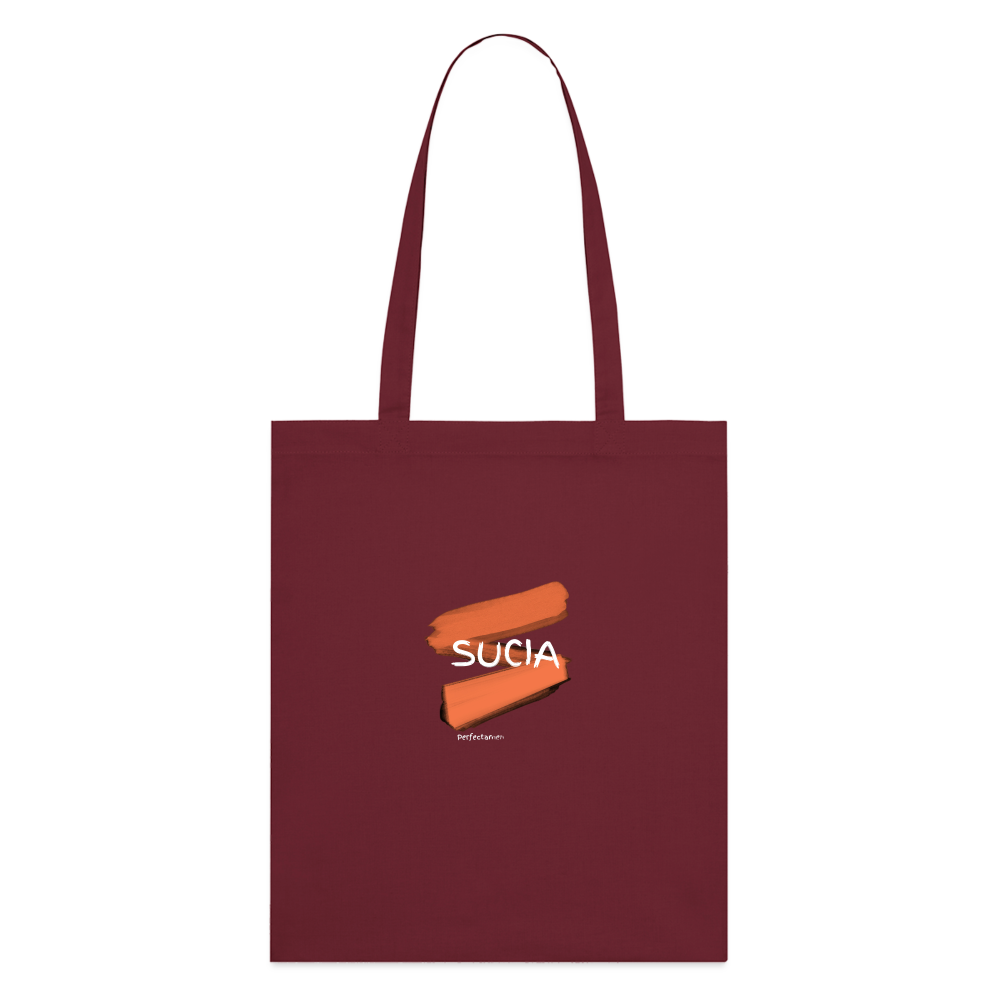 Bolsa de tela ecológica Stanley/Stella - rojo burdeos