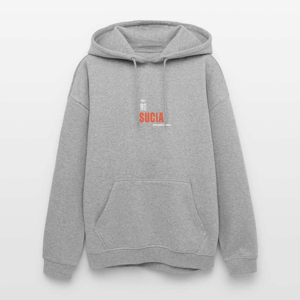 Oversized Unisex Hoodie - heather grey