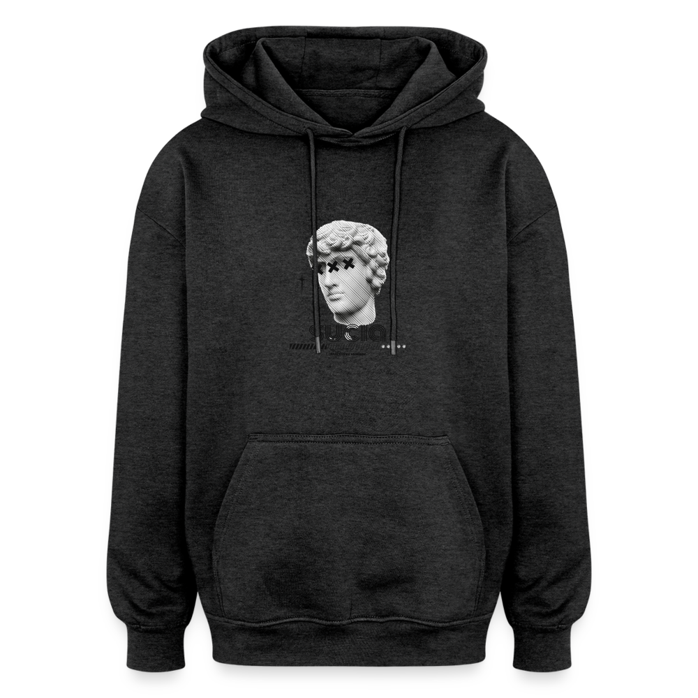 Oversized Unisex Hoodie - charcoal grey