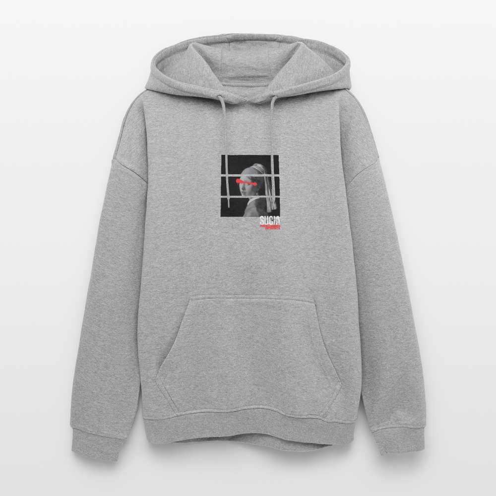 Oversized Unisex Hoodie - heather grey