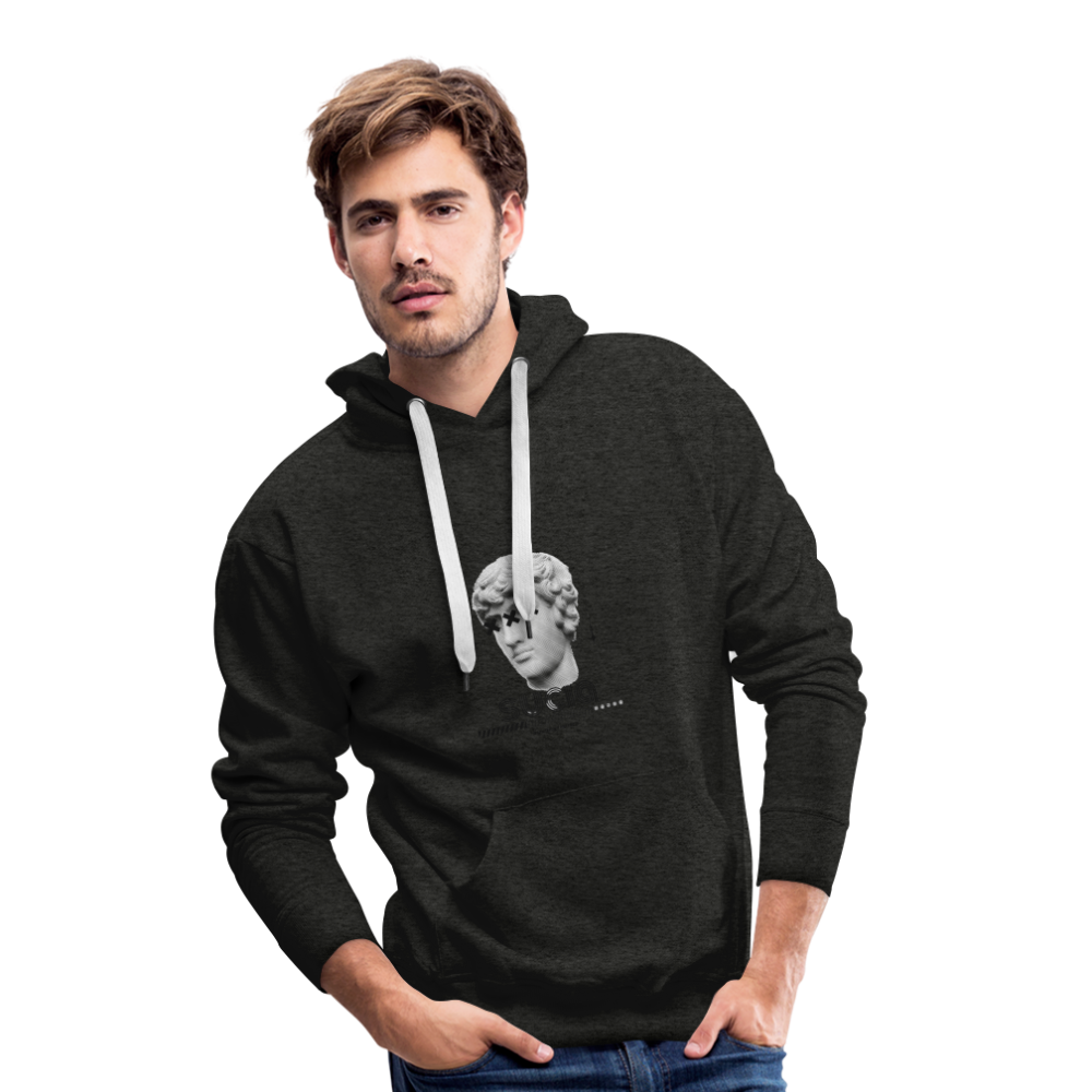 Sudadera con capucha premium para hombre - antracita