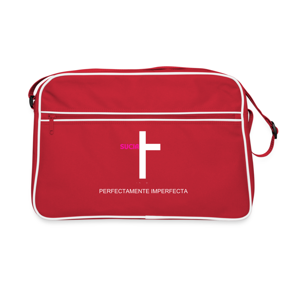 Retro Bag - red/white