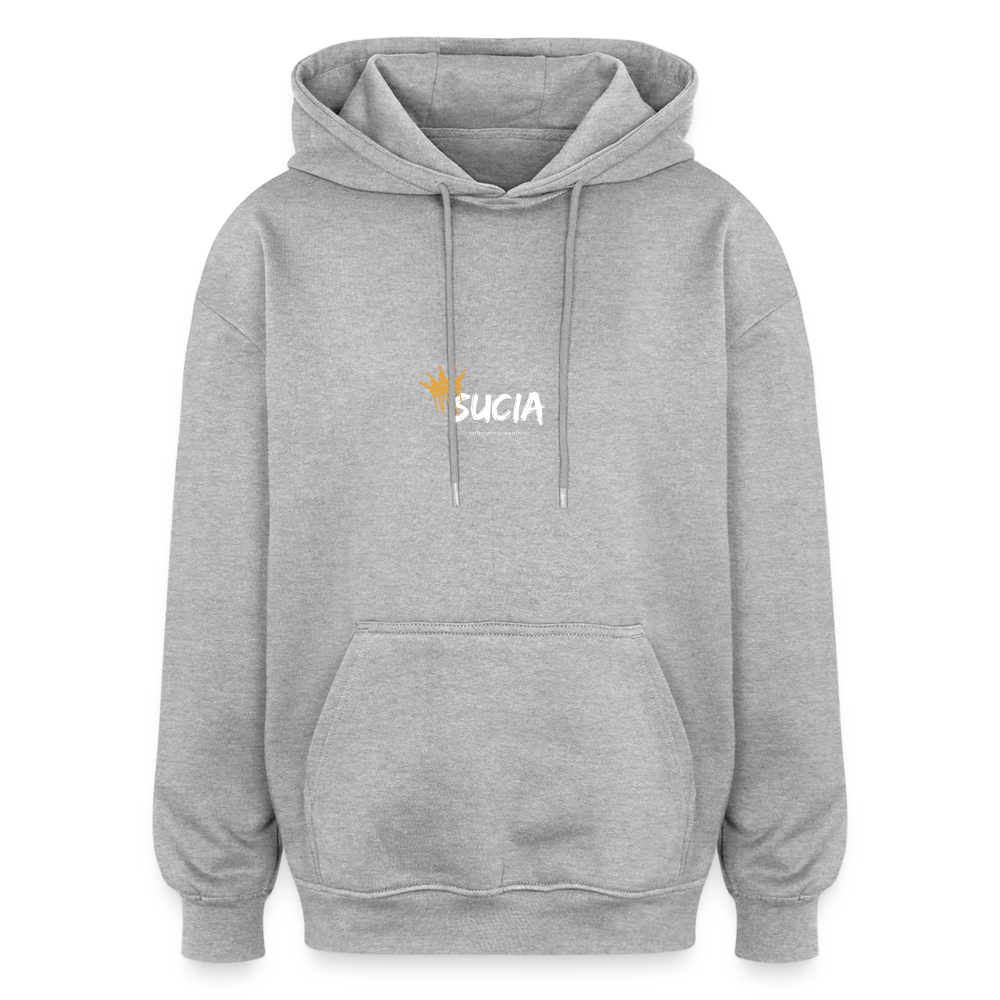 Oversized Unisex Hoodie - heather grey