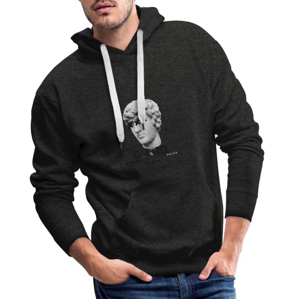 Sudadera con capucha premium para hombre - antracita