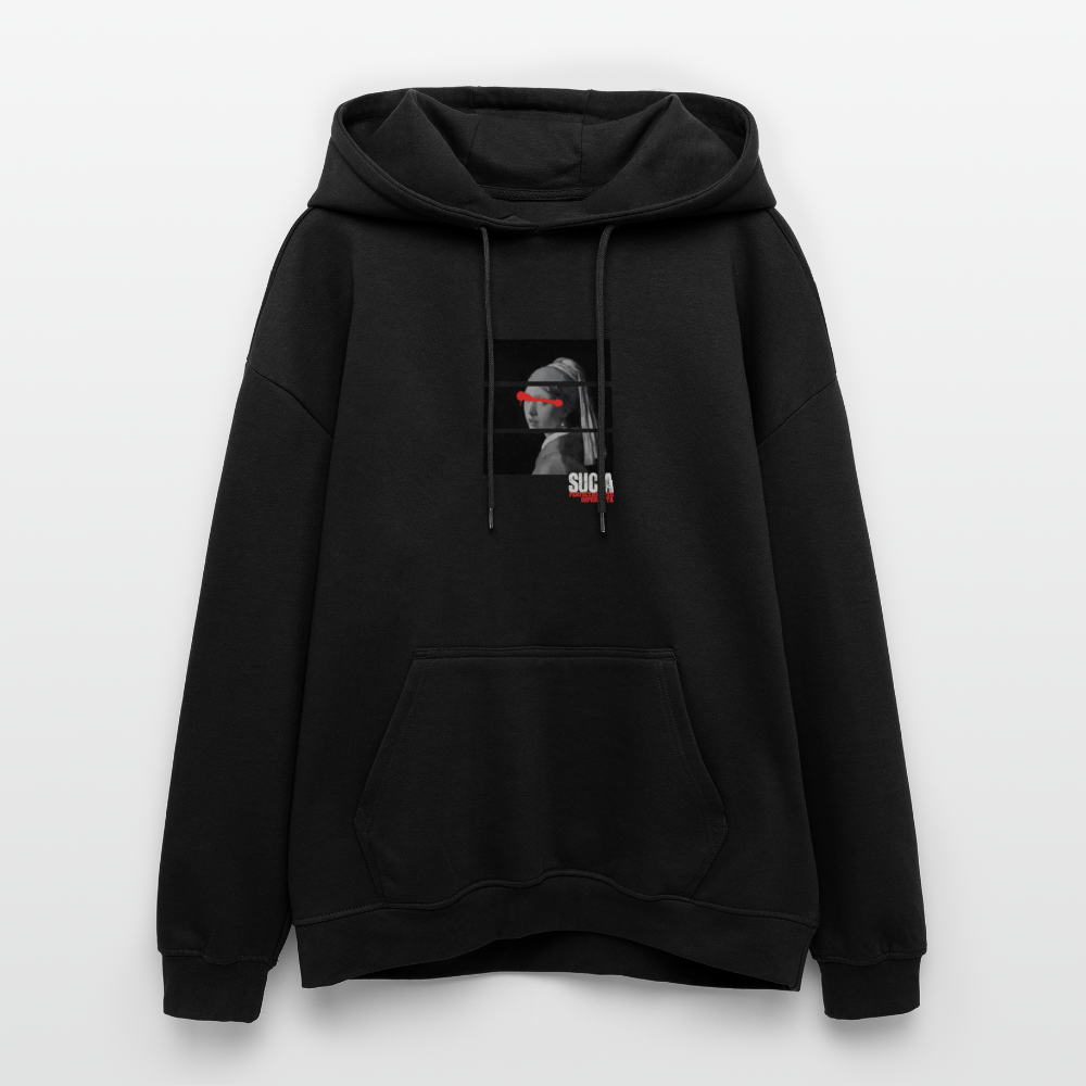 Oversized Unisex Hoodie - black