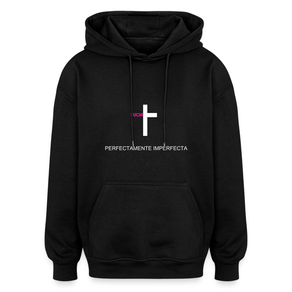 Oversized Unisex Hoodie - black