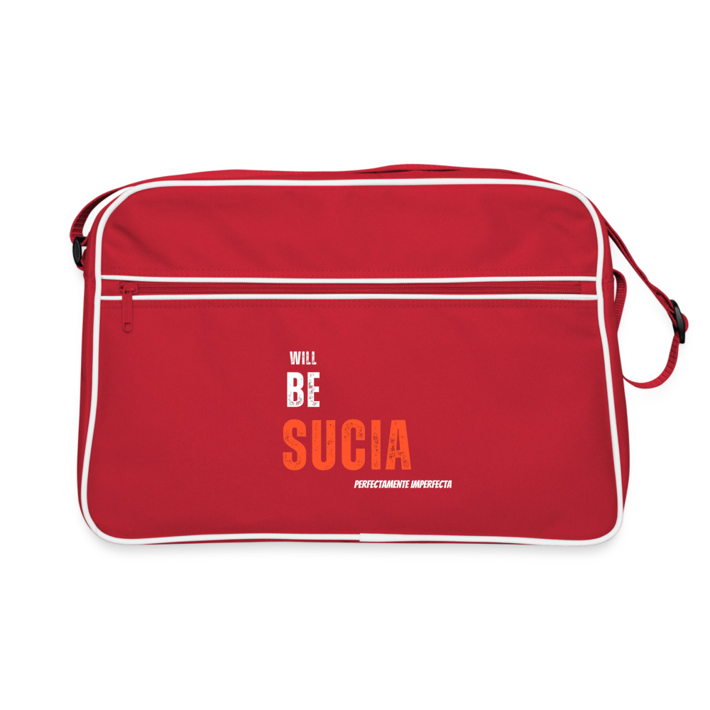 Retro Bag - red/white