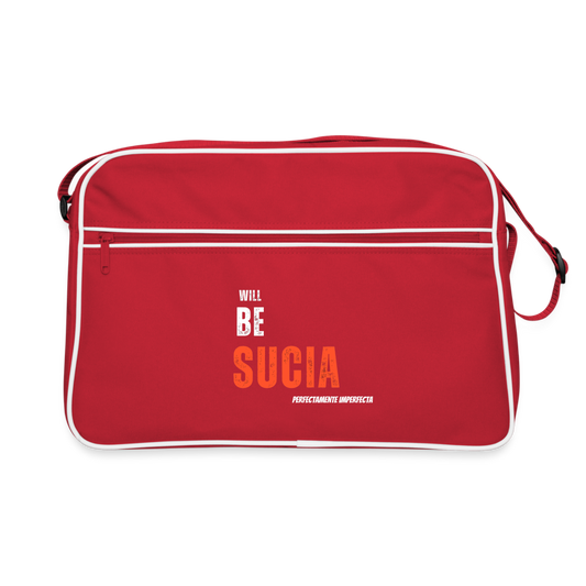 Retro Bag - red/white