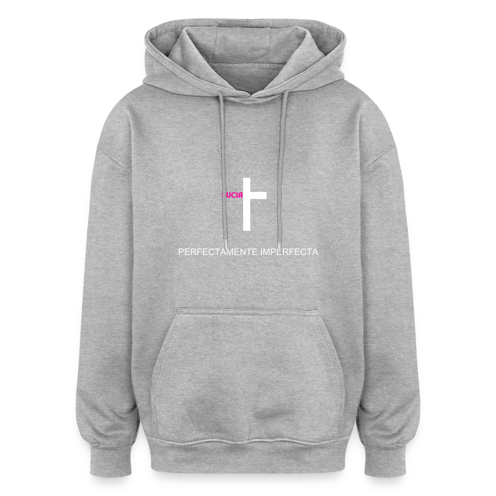 Oversized Unisex Hoodie - heather grey