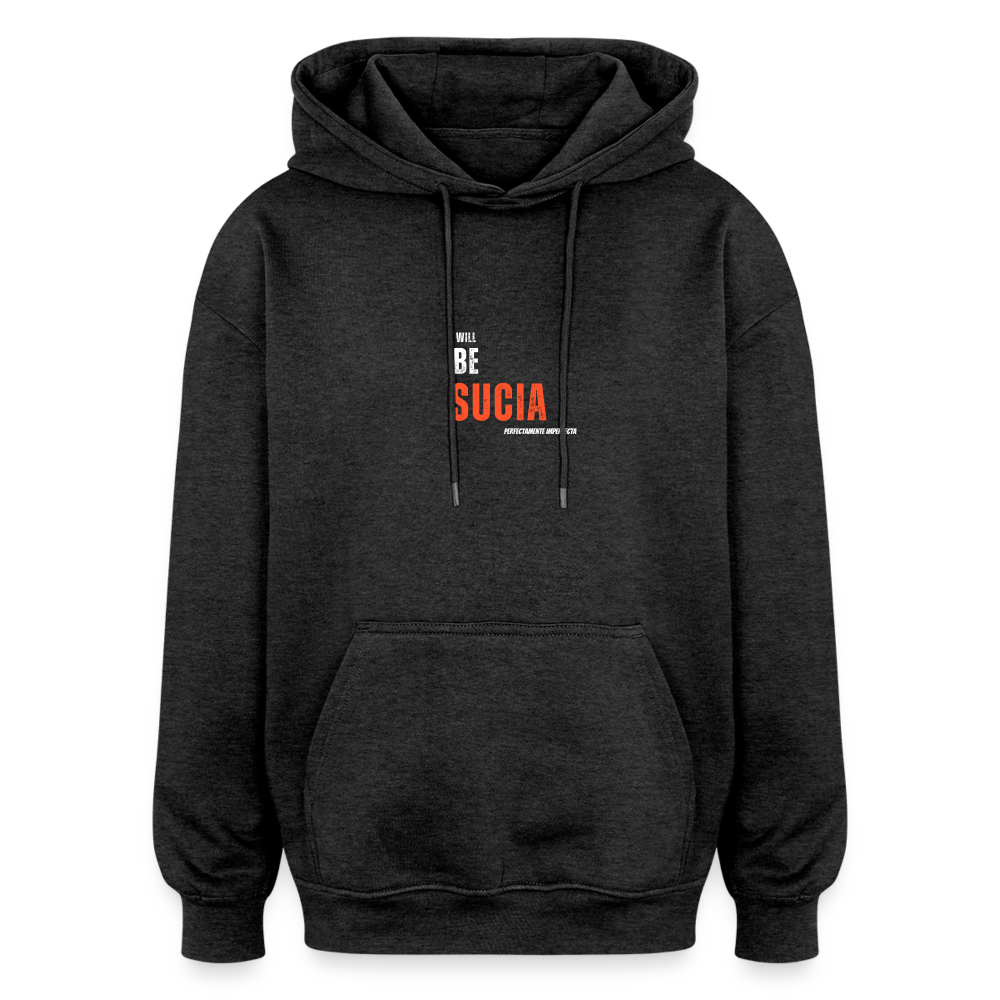 Oversized Unisex Hoodie - charcoal grey